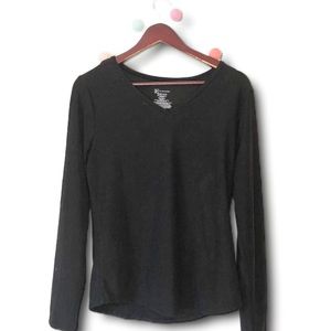 Black Long Sleeve Top